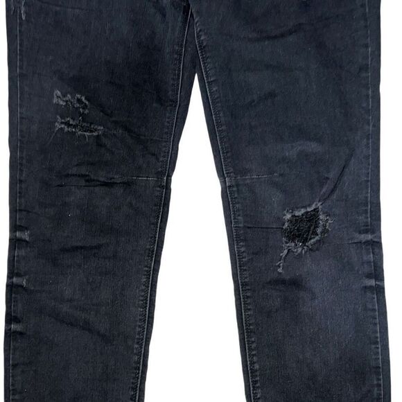 RtA Women’s Black Distressed Skinny Jeans Road to Awe size 29 - Picture 3 of 10